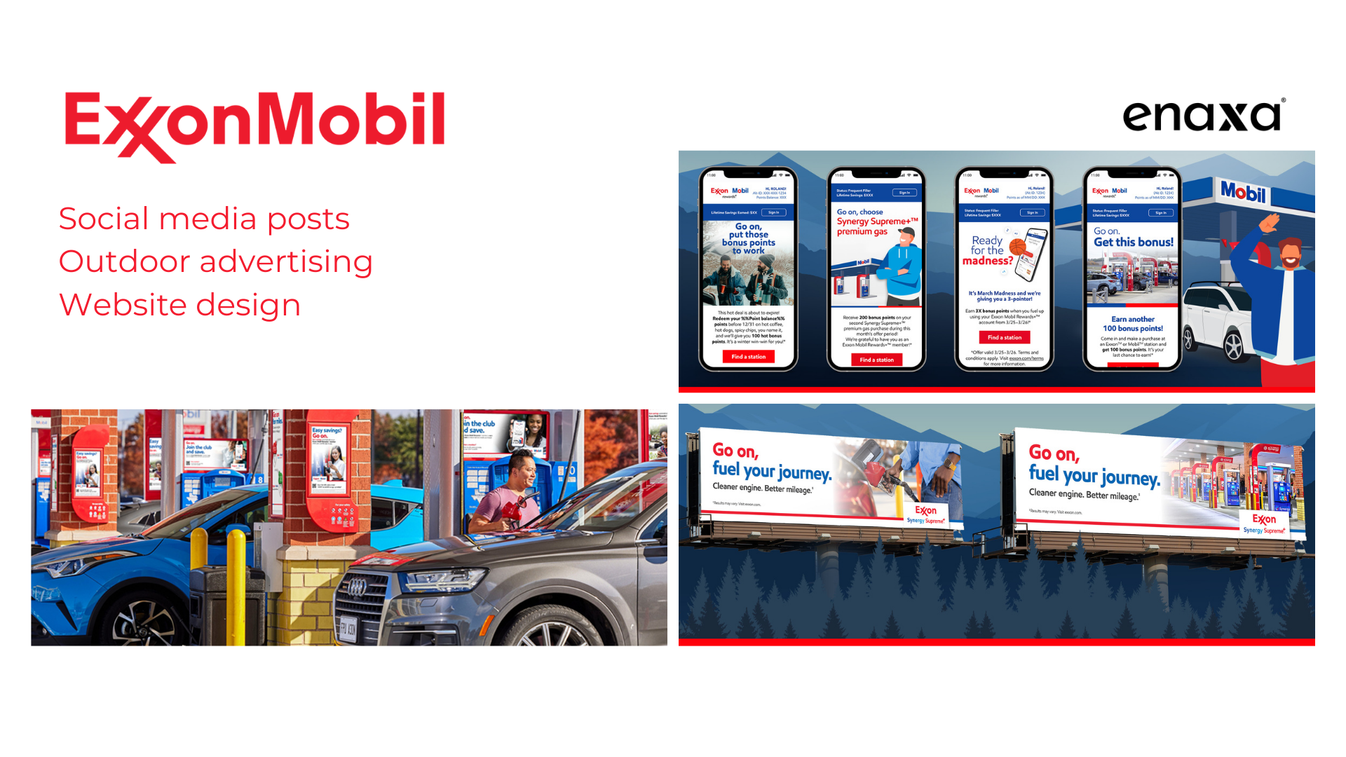 ExxonMobil digital campaign